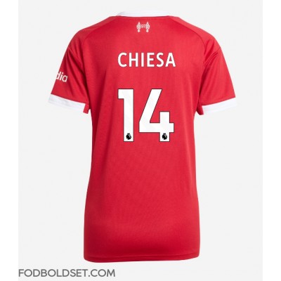 Liverpool Federico Chiesa #14 Hjemmebanetrøje Dame 2025-26 Kortærmet Liverpool Federico Chiesa #14 Hjemmebanetrøje Dame 2025-26 Kortærmet